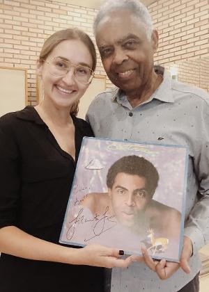 Luisa Dörr e Gilberto Gil - Instagram/Reprodução - Instagram/Reprodução