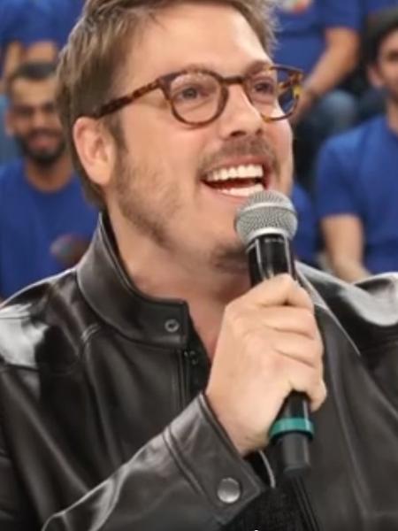 O humorista Fabio Porchat contou ao Fantástico já ter feito lipoaspiração e aplicado botox - Reprodução/TV Globo