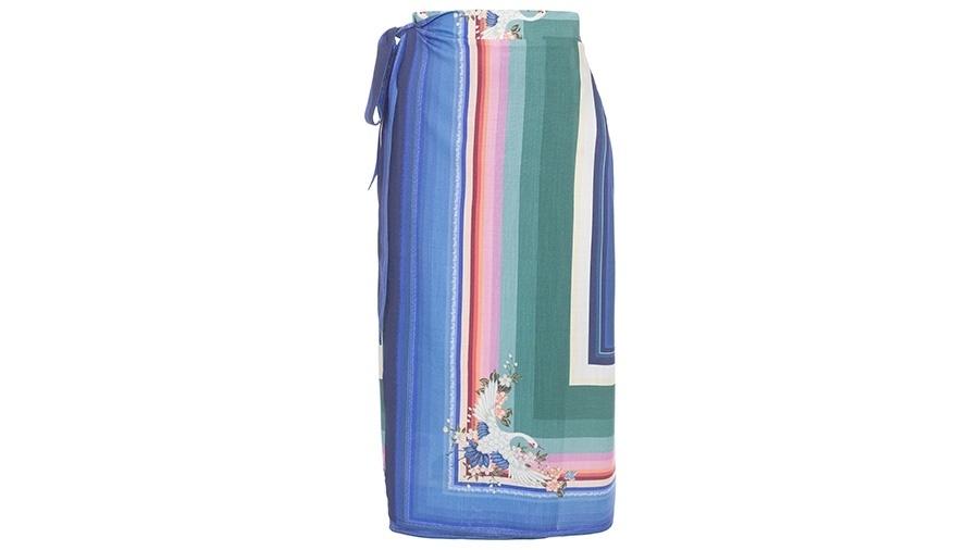 Pareô multicolorido - Divulgação