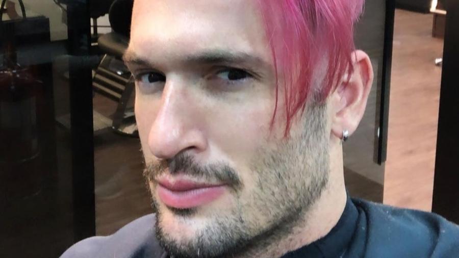 Diego Hypolito pinta cabelo de rosa - Reprodução/ Instagram