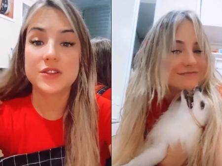 Ex-BBB Gabi Martins volta para casa após isolamento por covid-19