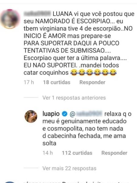Luana print - Reprodução / Instagram - Reprodução / Instagram