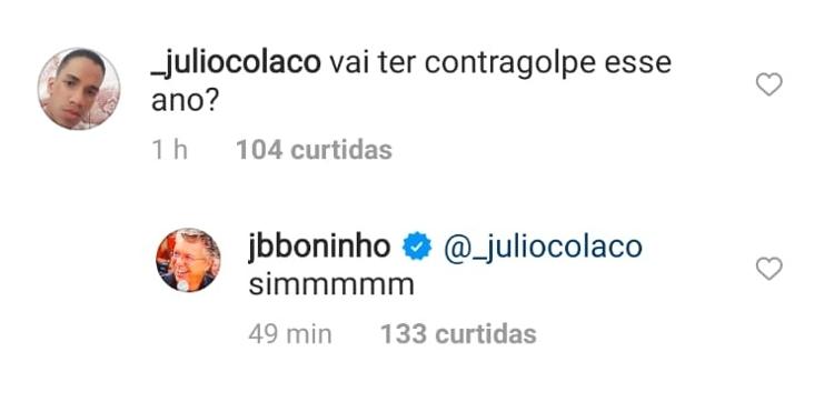 BBB 21: Boninho responde perguntas de internautas - Reprodução/Instagram - Reprodução/Instagram