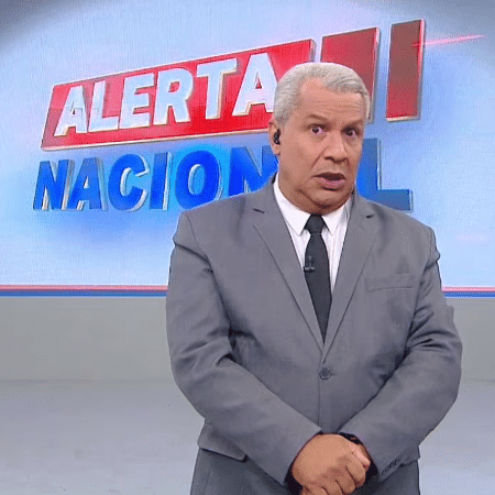O apresentador Sikêra Jr. no "Alerta Nacional" - Reprodução/RedeTV!