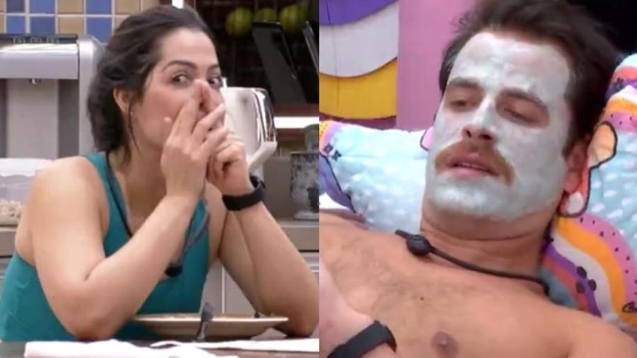 BBB 22: Laís reage ao novo visual de Gustavo - Reprodução/Globoplay