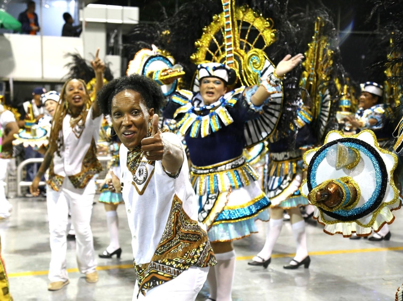 Desfile da Mocidade Alegre, segunda colocada no Grupo Especial - Cláudio Augusto/Ag.Brazil News