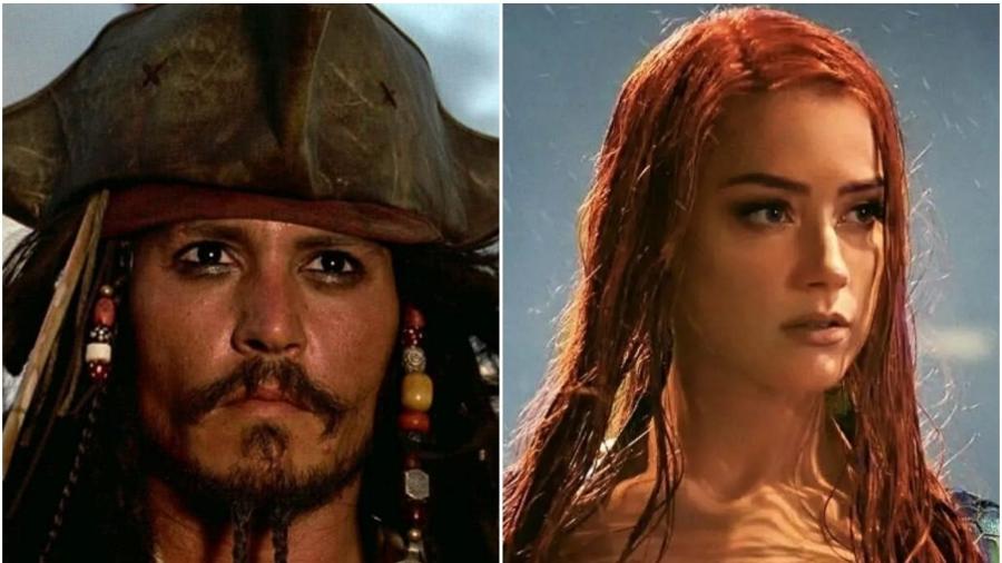 Johnny Depp e Amber Heard - Divulgação