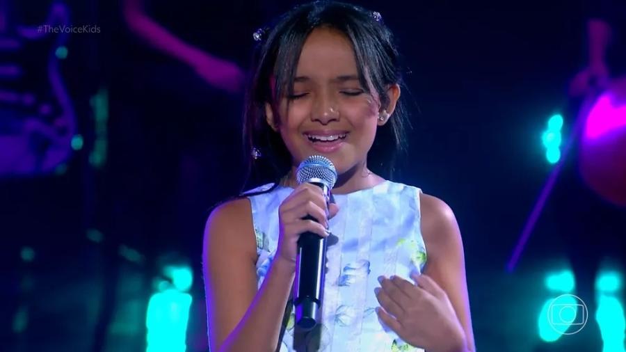 Isis Testa é a grande voz do "The Voice Kids" - Divulgação