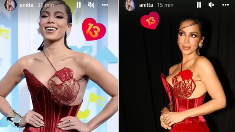 Em dia de debate, Anitta posta foto no VMA e faz aceno a Lula - Reprodução/Instagram - Reprodução/Instagram