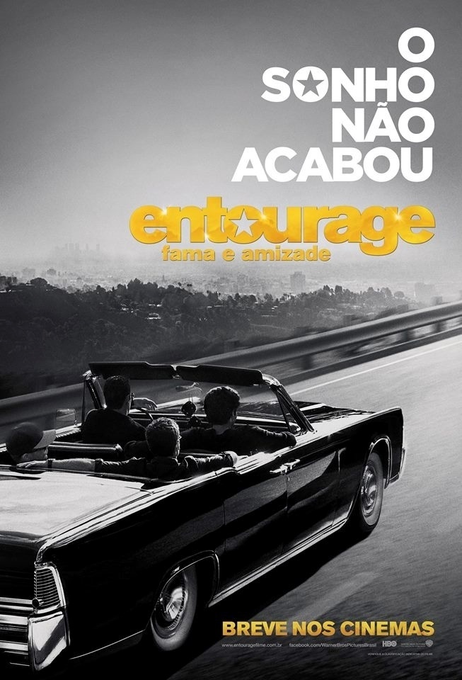 Pôster de "Entourage: Fama e Amizade" - Divulgação