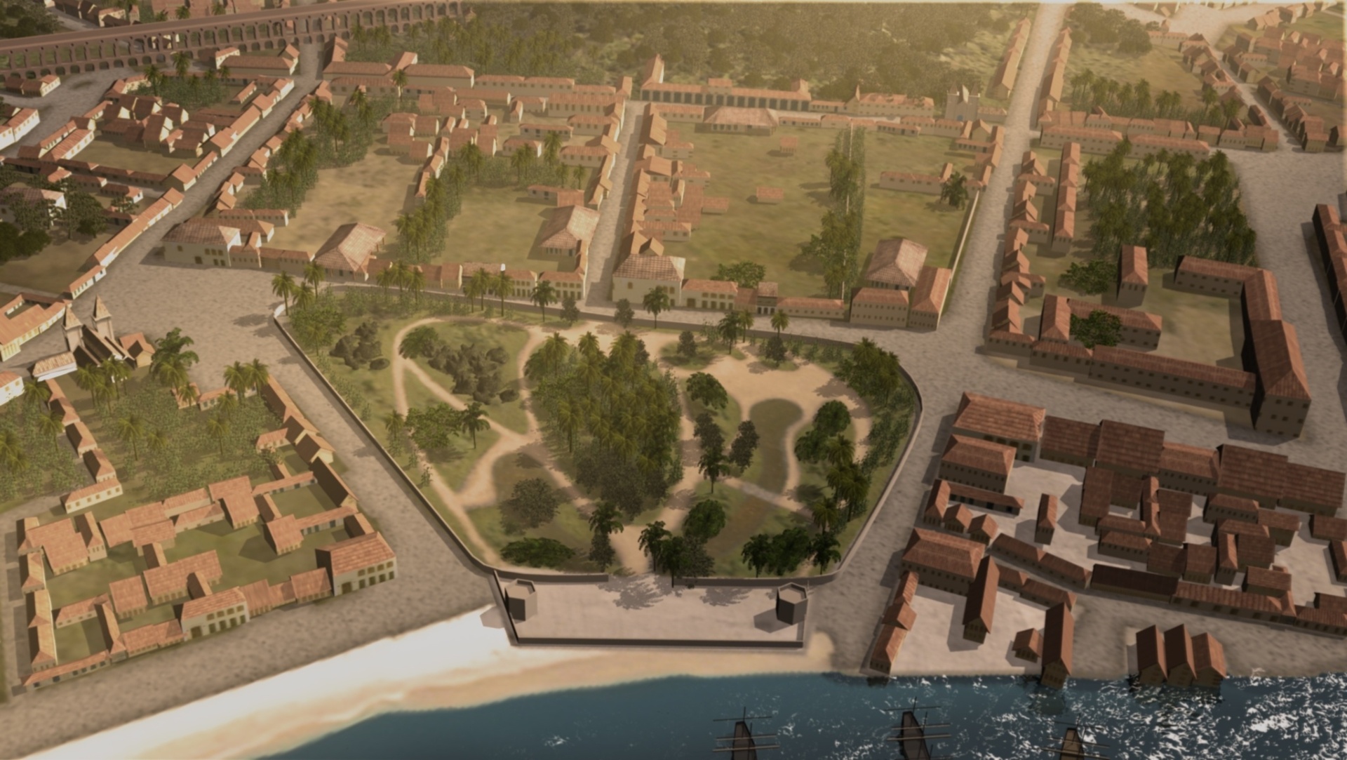 Cena do filme "São Sebastião do Rio de Janeiro - A Formação de uma Cidade" - Divulgação