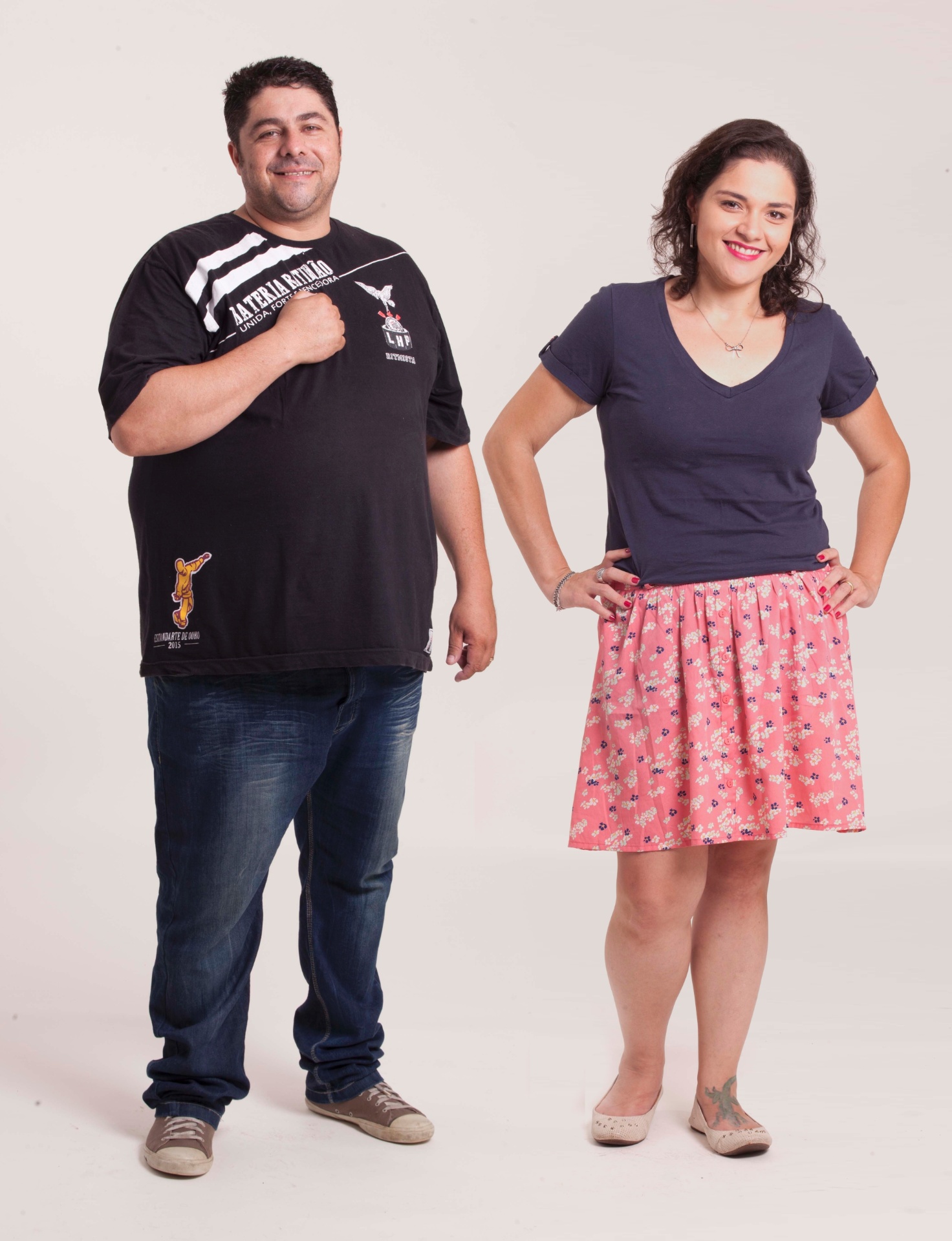 Mayara e Tatinho: Ele convive com Mayara (32) há 12 anos e é O AUSENTE. O casal tem dois filhos e Tatinho fica muitas horas fora de casa por conta do seu trabalho como taxista e, no pouco tempo que tem livre, se dedica ao time do coração - Divulgação/Fox