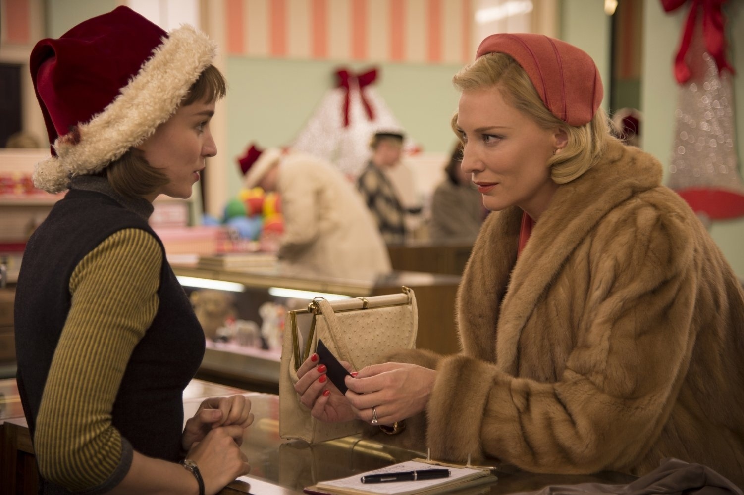 Cena do filme "Carol" (2015), de Todd Haynes - Reprodução