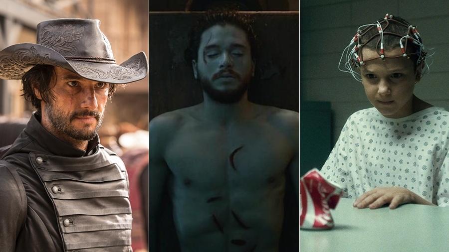 "Westworld", "Game of Thrones" e "Stranger Things" estão entre as séries mais vistas de 2016  - Divulgação/HBO/Netflix 
