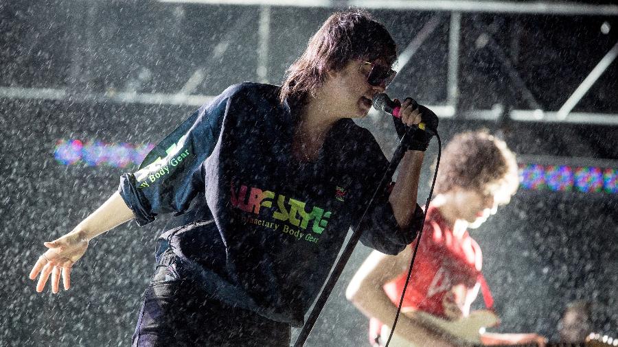 Em 2017, a banda Strokes encerrou o segundo dia do Lollapalooza de SP - Keiny Andrade/Folhapress