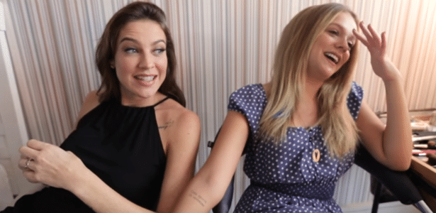 Luana Piovani participa de jogo com Gabi Lopes - Repodução/YouTube - Repodução/YouTube