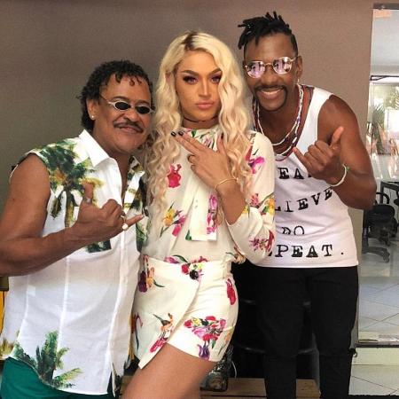 Compadre Washington, Pabllo Vittar e Beto Jamaica - Reprodução/Instagram