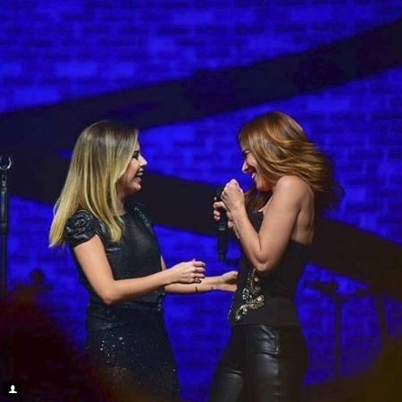 Sandy convida Wanessa ao palco de show em São Paulo - Reprodução / Instagram