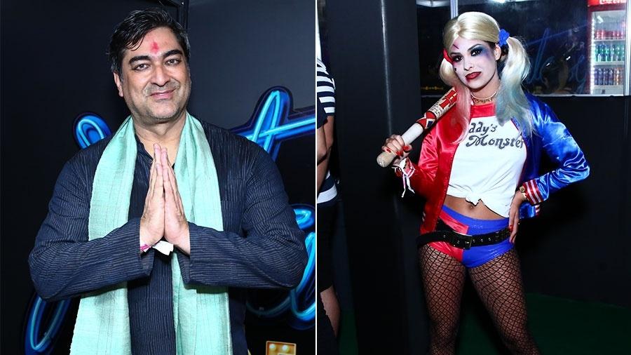 Munik e Zaca Camargo fantasiados no Aviões Fantasy Park - ROBERTO FILHO / BRAZIL NEWS