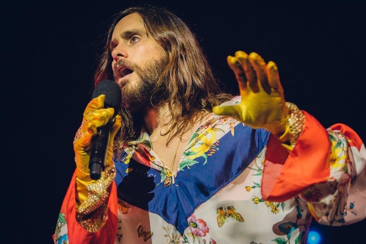O Thirty Seconds to Mars usou todas as suas armas habituais e só pecou pela falta de novidades - Stephan Solon/Divulgação