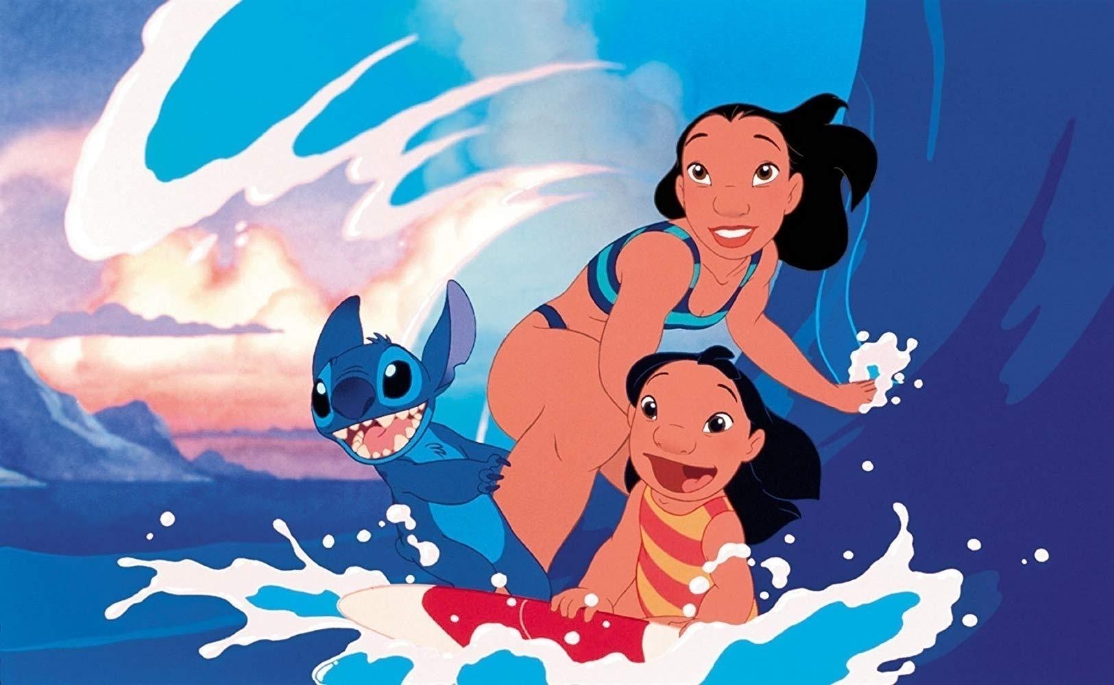 Cena de "Lilo & Stitch" (2002) - Divulgação