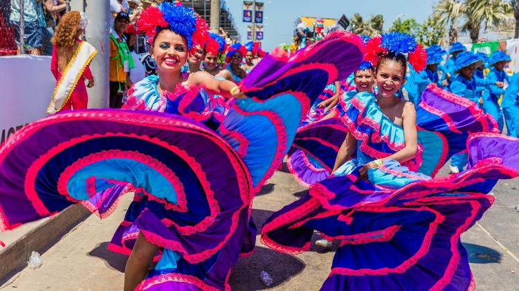 Carnaval de Barranquilla, na Colômbia - OSTILL/Getty Images - OSTILL/Getty Images