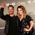 Sandy e Junior reuniram a imprensa hoje, no Allianz Parque, em São Paulo, para anunciar a turnê de reunião Nossa História - Mariana Pekin/UOL