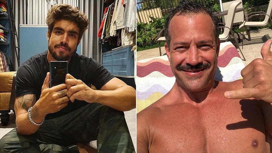 Caio Castro e Malvino Salvador serão casal em "A Dona do Pedaço" - Reprodução/Instagram