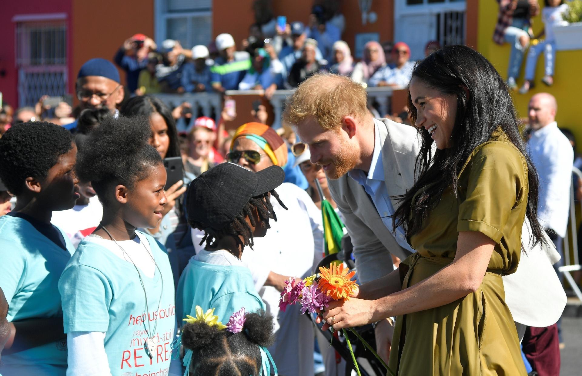 Príncipe Harry e Meghan participam de celebração realizada em Cape Town, na África do Sul - Tobuyty Melvile/Reuters