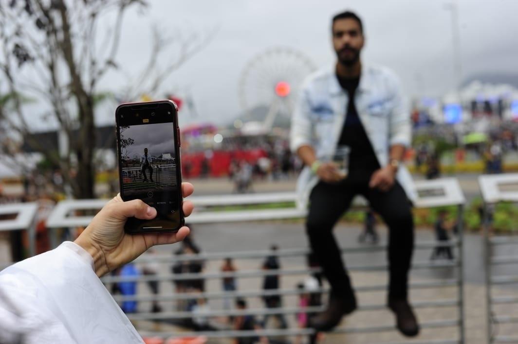 As selfies dominam o RiR - BRUNA PRADO/UOL