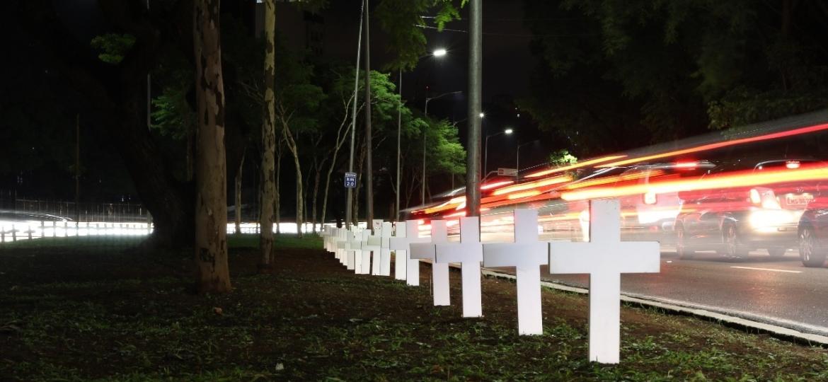Segundo prefeitura, em 2018 o número de condutores de veículos que morreram superou quantidade de pedestres que perderam a vida - Divulgação