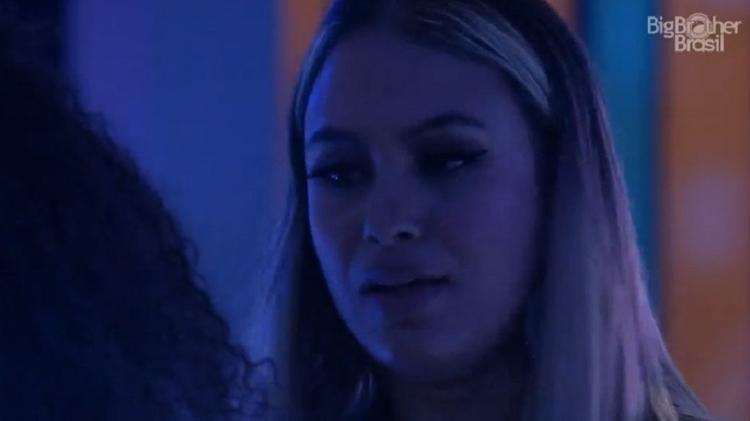 BBB 21: Sarah se desculpa com Lumena - Reprodução/Globoplay - Reprodução/Globoplay