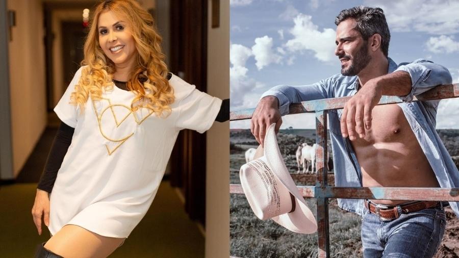 Joelma tem deixado alguns comentários nas fotos do modelo Ewerton Martins - Reprodução/Instagram 