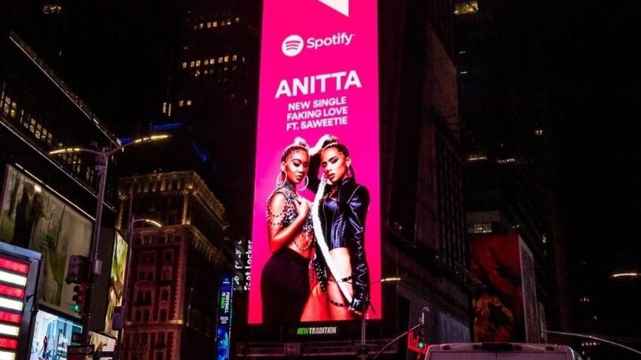 Anitta compartilhou fotos da divulgação em Nova York - Reprodução/Instagram @anitta