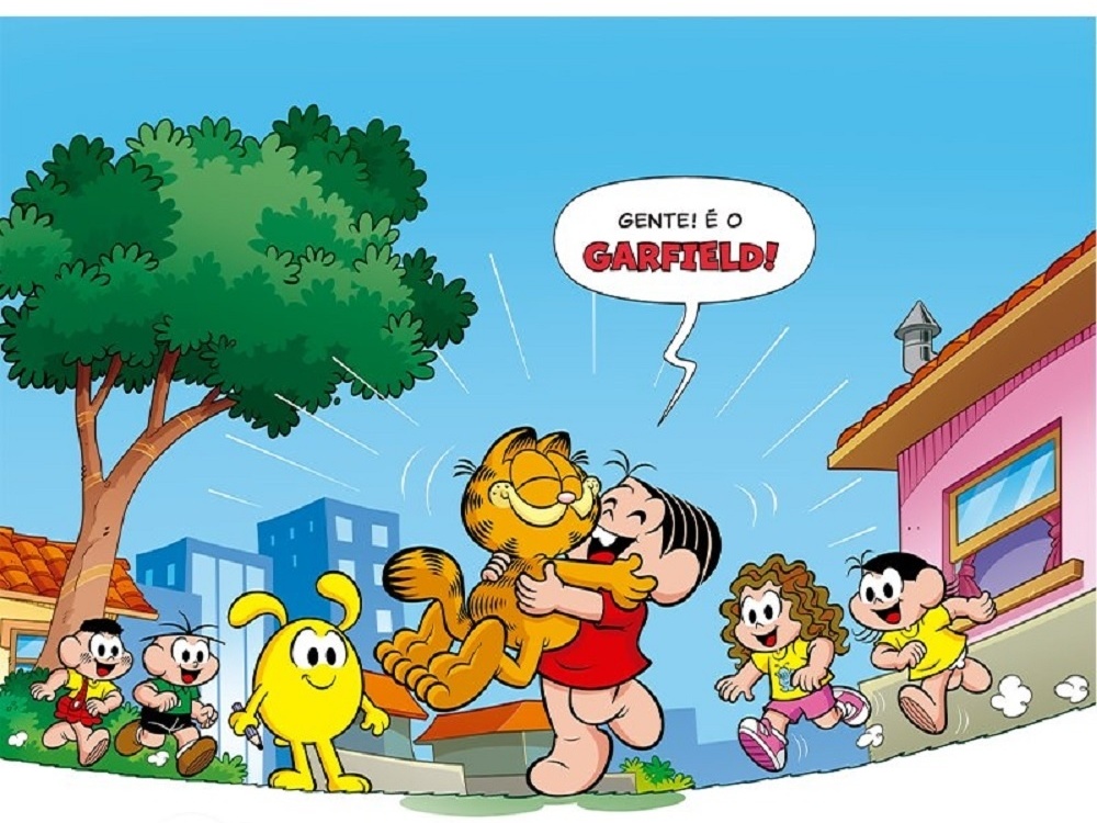 Série do jogo de terror Garfield #1. Ft Tia Mônica 