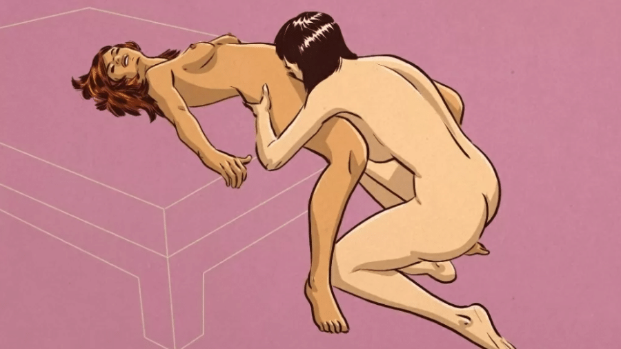 De barriga para cima: dá para fantasiar e superar a timidez durante o sexo oral - Leo Gibran / Arte UOL