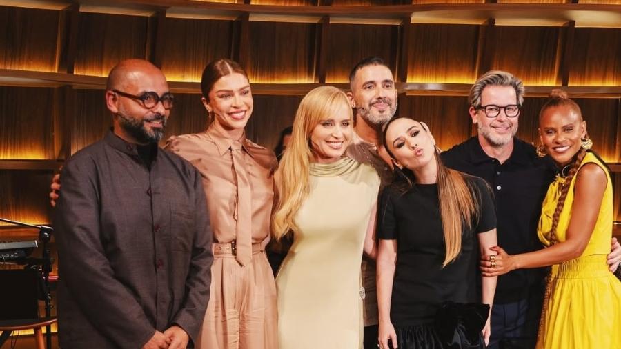 Angélica e convidados de seu programa de estreia no GNT e Globoplay Angélica e convidados de seu programa de estreia no GNT e Globoplay