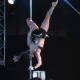 Mulheres exibiram suas habilidades no Pole Dance na feira "Arnold Classic Brasil", na Barra da Tijuca, no Rio de Janeiro - Graça Paes/Brazil News