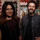 Dira Paes e Marcos Palmeira em frente a obra de Raimundo Rodriguez presentes na novela "Velho Chico" da Rede Globo. - Divulgação