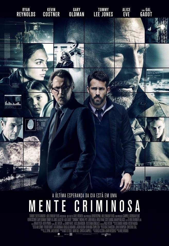 Pôster do filme "Mente Criminosa" - Divulgação