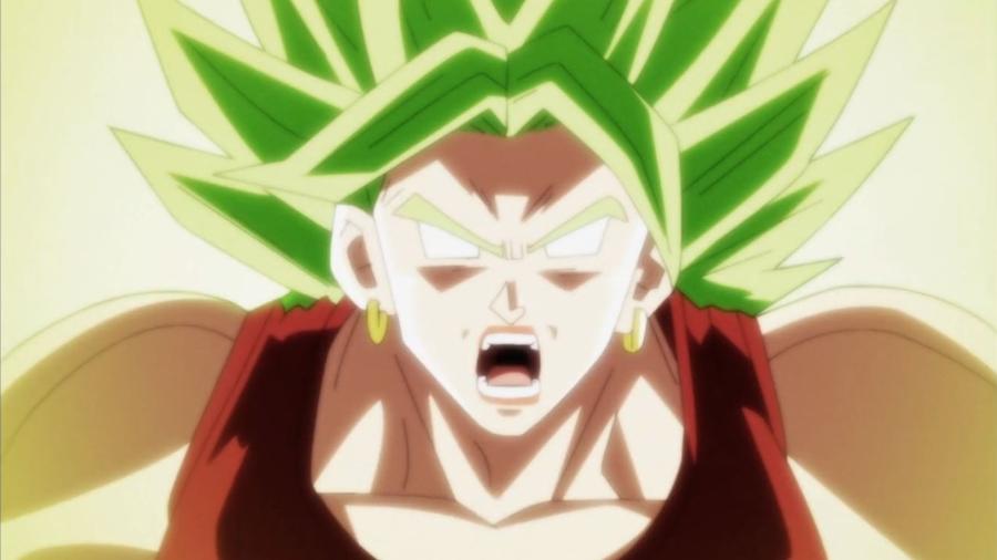 Por ciúmes de sua irmã, Kale se transformou novamente em uma forma poderosa e descontrolada de Super Saiyajin em "Dragon Ball Super" - Reprodução