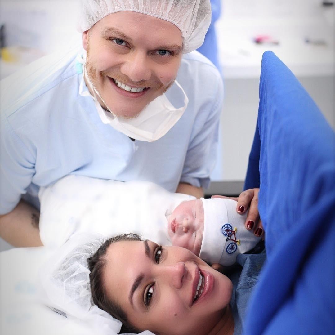 Nasce Teodoro, filho de Michel Teló e Thais Fersoza - Reprodução/Instagram