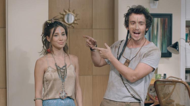 Nataly Cabanas e Wagner Santisteban na série "Prata da Casa" - Divulgação - Divulgação