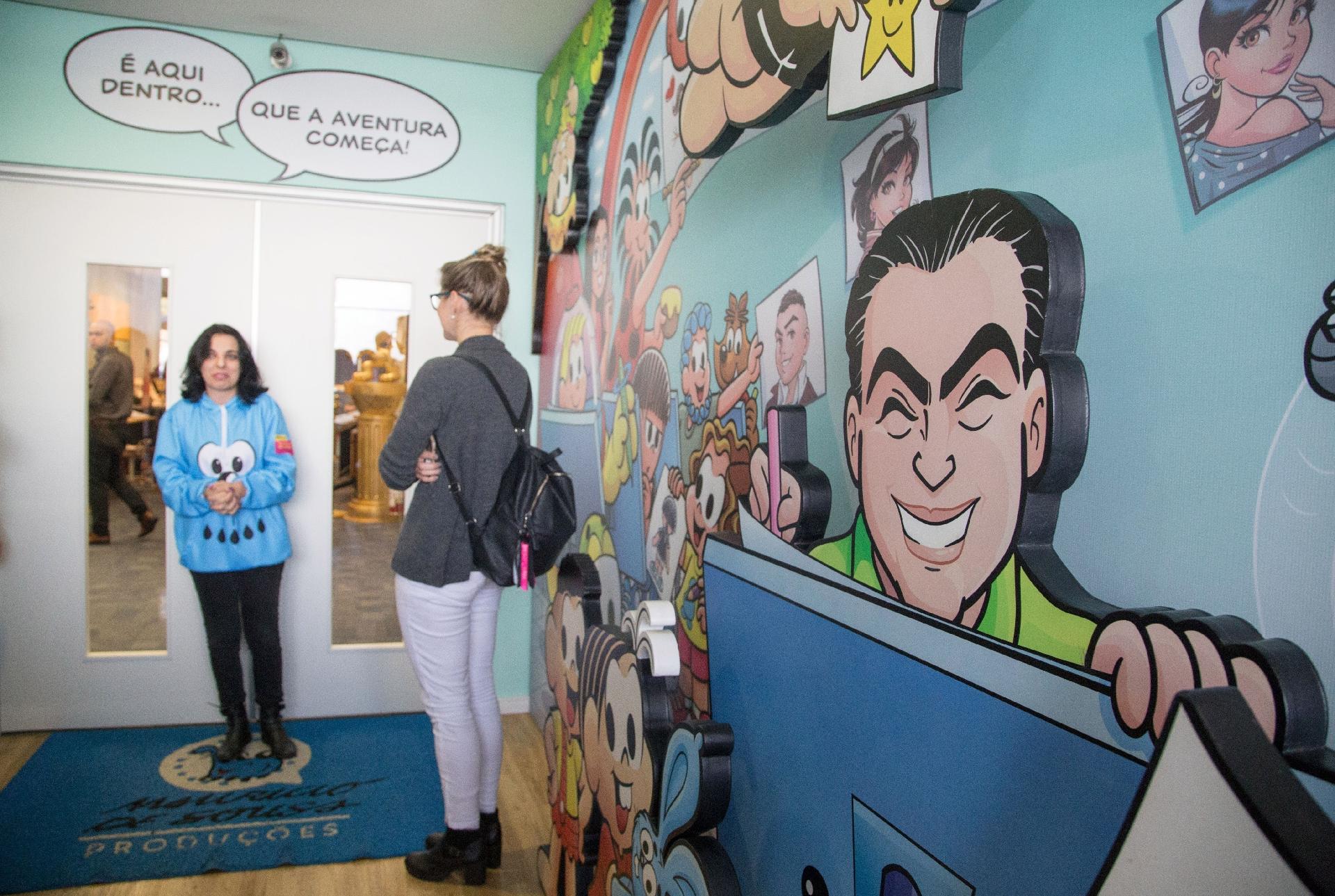 Entrada de visitantes da Mauricio de Sousa Produções - Amanda Perobelli/UOL