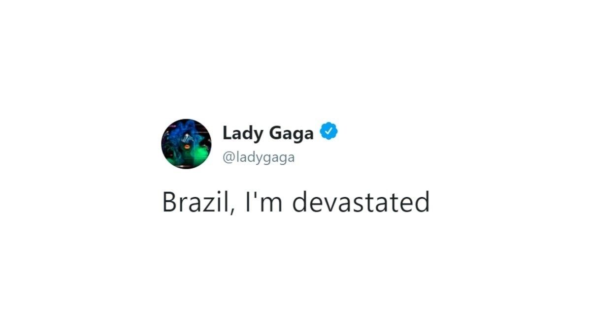 Lady Gaga - Reprodução/Twitter