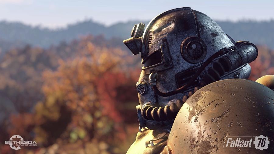 "Fallout 76" é o game mais recente da franquia da Bethesda, com componentes online em sua jogabilidade e progressão. - Divulgação