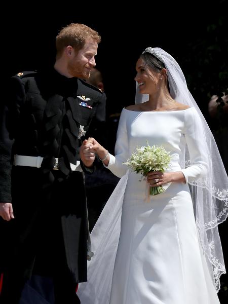 Meghan Markle and Prince Harry at their wedding - Jane Barlow - WPA Pool/Getty Images - Jane Barlow - WPA Pool/Getty Images