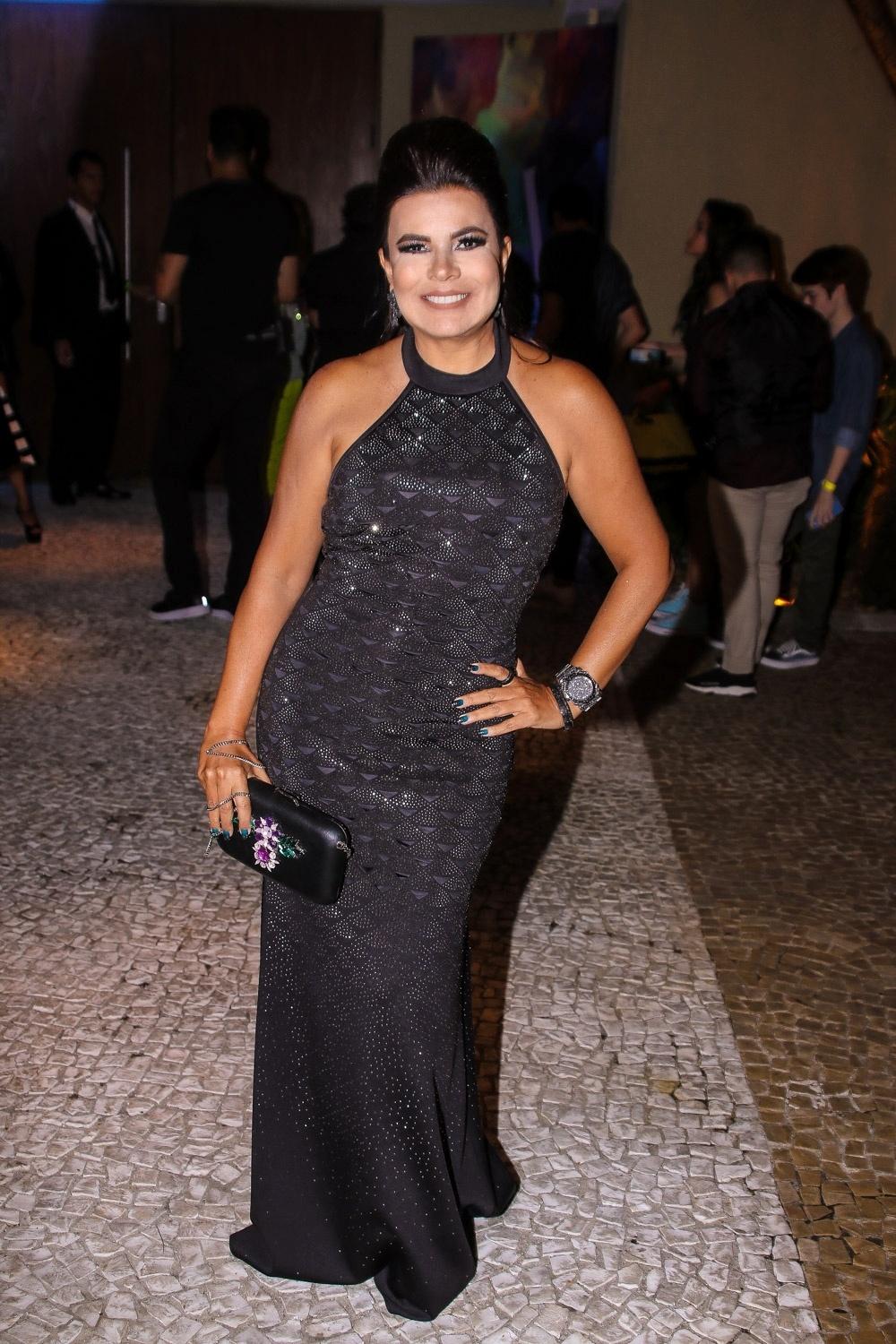 Mara Maravilha foi à festa de Larissa Manoela em São Paulo - Thiago Duran/AgNews