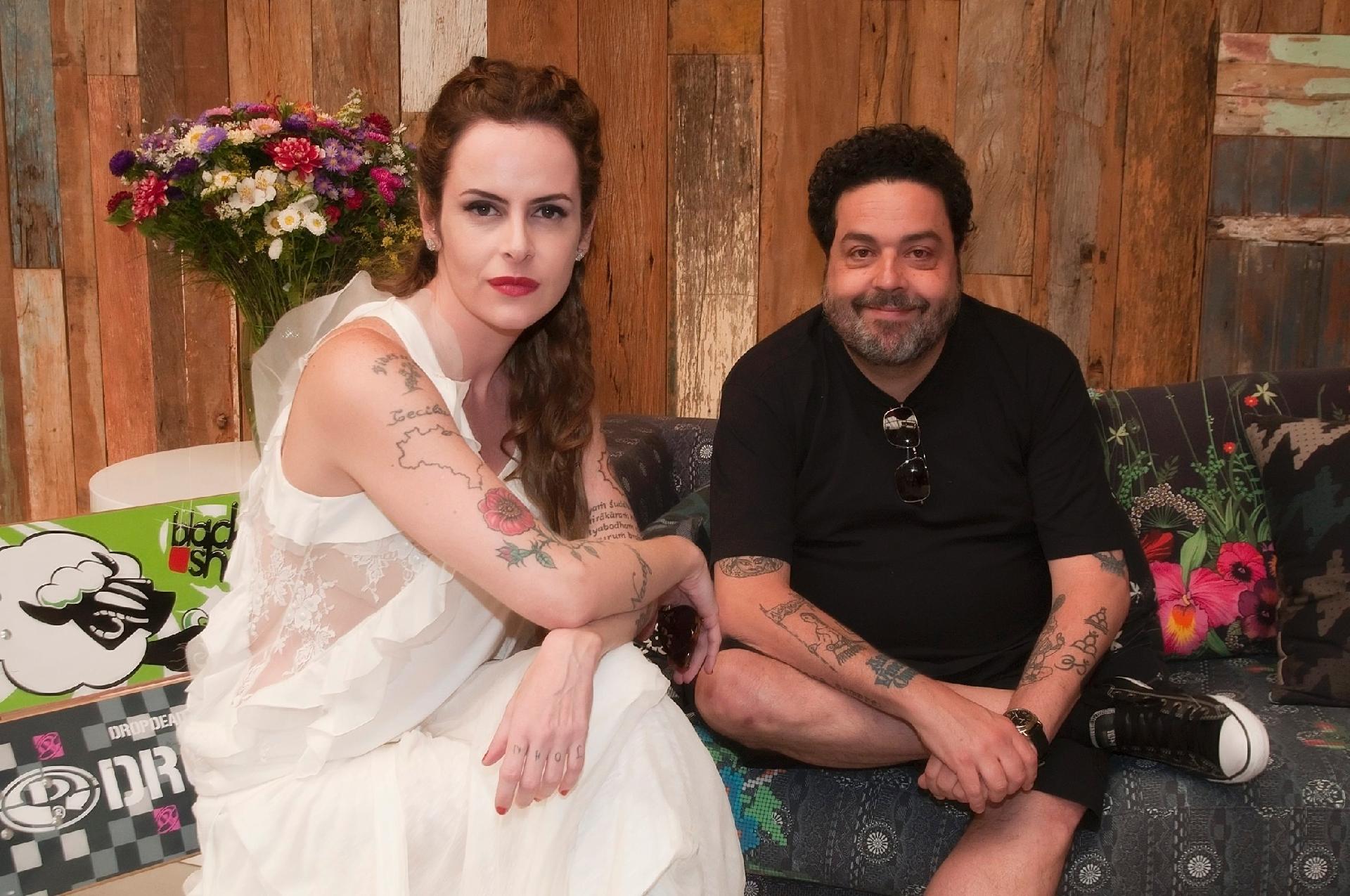 Fernanda Young e Alexandre Machado - Bob Paulino/TV Globo