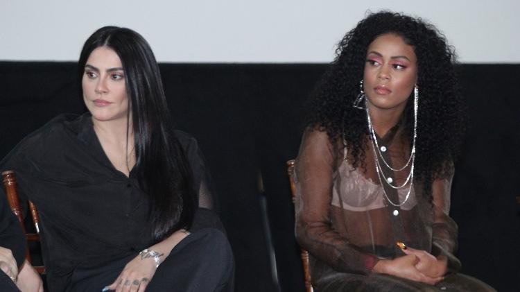 Cleo e MC Rebecca no lançamento do projeto Cleo On Demand - Thyago Andrade/BrazilNews - Thyago Andrade/BrazilNews